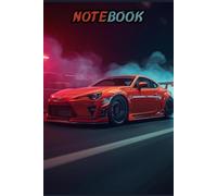 JDM Car Notebook: 110 Pages Lined Journal for Japanese Car Lovers | Perfect for JDM Enthusiasts, Tuners & Drift Fans