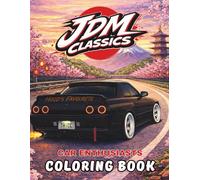 JDM Classics - Advanced Coloring Book