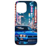 JDM - Coche de carreras japonés de deriva en la calle Tokio, regalo nocturno Carcasa para iPhone 13 Pro Max