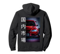 JDM Legend Drift Racing Car Mercado Nacional de Japón (en la Parte Trasera) Sudadera con Capucha