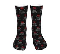 JDNFDR Calcetines deportivos antideslizantes I Survived Open Heart Calcetines de oficina unisex para caminar mujeres senderismo