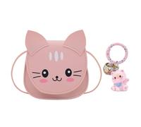 JDNFKG 1 Bandolera De Gato Y 1 Cole De Gato Lindo, Bandolera De Gato Para Niña, Bandolera Ajustable Para Niños, Adecuada Para Niñas.