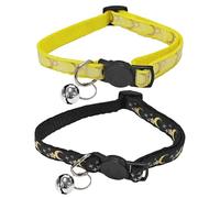 JDNFKG 2 Piezas De Riscos De Mascotas, Diseño Ajustable, Cómodo Collar De Cuello De Gato Y Perro, Suministros para Mascotas.