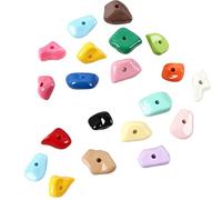 JDNH 20 gravas acrílicas de colores para reptiles, escaladas, divertidas superficies lisas para terrarios, decoración de rocas