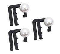 JDNH 3 clips de cintura ajustables con hebilla para pantalones sueltos, pantalones vaqueros, ajustadores de accesorios de moda para pantalones, Forma de perla, Talla única