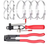 JDNH Abrazaderas universales para juntas CV de acero inoxidable, herramienta de bandas de coche, abrazadera de eje de accionamiento, fácil de usar, pinzas universales para la mayoría de vehículos de