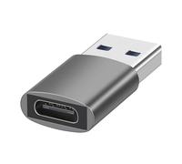 JDNH Adaptador USB 3.2 a tipo C hembra de alta velocidad para laptop, smartphone, tablet, conexión de datos, transferencia de datos y carga, compatible con teléfono y tableta