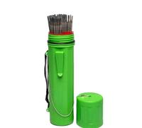 JDNH Caja de almacenamiento de electrodos de soldadura resistente, tubo de alta capacidad, 4,5 kg, construcción de ABS para un fácil transporte, caja de transporte de electrodos