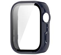 JDNH Carcasa de cristal de policarbonato para reloj inteligente, protector de pantalla para 4 marcos protectores de pantalla, seguro y rápido de poner y quitar, cubiertas completas de PC