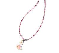 JDNH Collar colorido de cuentas cortas Y2K, joyería para mujer, collar con colgante de cuentas dulce, gargantilla Y2K, joyería para mujer, talla única, como se describe, como se describe