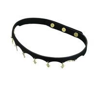 JDNH Collar de cuero vintage con patrón de poliuretano suave para mujer, ajustable, adecuado para el uso diario, collar ajustable, One Size, como se describe, como se describe