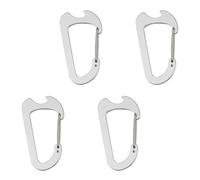 JDNH Compacts Outdoors Gear - Mosquetón con función de abrebotellas, resistente a la intemperie, para camping, senderismo, tipo esencial