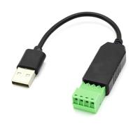 JDNH Convertidor de puerto USB a RS485, módulo de comunicación, conector de puerto para adquisición de datos, organizadores de herramientas portátiles, caja de accesorios sellada