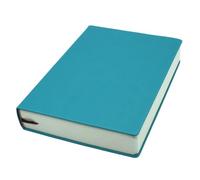 JDNH Cuaderno grueso de tapa dura de 660 páginas sin forro con cinta marcapáginas de cuero para escribir, bocetos, dibujos, caligrafía, práctica