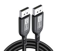 JDNH El cable 1.4 ofrece una resolución de 16 K 8K @ 60 Hz para juegos visuales de juego conexión de doble canal, amplia compatibilidad, conexión de canal de cable profesional, cable de conducto