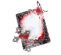 JDNH Funda protectora para tarjetas de juego y accesorios, diseño gótico, con acabado carmesí, color rojo sangre, a, Talla única