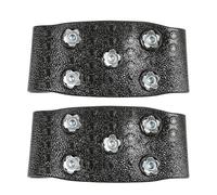 JDNH Ice Traction Cleats Walk Cleat Snow Grip Crampon - Pinzas antideslizantes de 5 puntos