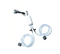 JDNH Innovador oxigenador USB de doble boquilla silenciosa, diseño silencioso para peceras de oficina/hogar, accesorio de aire, aireador alimentado por USB