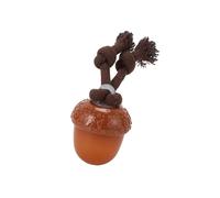 JDNH Juguete para cachorros saltando con construcción de ABS que simula sonidos de presa para entretenimiento de mascotas en interiores y exteriores, bola de salto de liberación de energía para perros