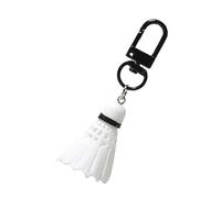 JDNH Llavero pequeño de bádminton simulado con colgante de bolso de mano, llavero decorativo para coche, bolsa colgante para mochila