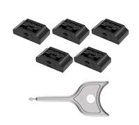 JDNH Paquete de 10/5 bloqueadores de puertos HDMI con 1 protector de datos para PC, portátil, portátil, seguridad resistente