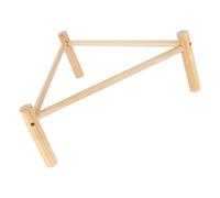 JDNH Parrots Playstand triangular para escalar guacamayos para gimnasio para propietarios de loros y criadores de aves, soporte natural para aves de corral