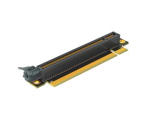 JDNH PCIE - Tarjeta adaptadora inversa de 16X a X16 1U para conexión de computadora y expansión, durabilidad, placa PCB, placa de extensión de computadora