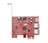 JDNH PCIExpress - Tarjeta adaptadora de expansión USB 3.0 a dos puertos USB 3.0 para transferencia de datos de velocidad rápida de 5 Gbps, compatible con expansión USB de placa base de escritorio