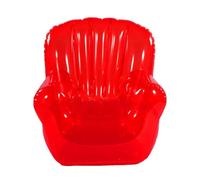 JDNH Sofá inflable de PVC transparente, resistente, diseño ergonómico, sofá de aire para relajación, jardín, piscina, uso lateral, silla inflable lateral de la piscina