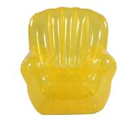 JDNH Sofá inflable de PVC transparente, resistente, diseño ergonómico, sofá de aire para relajación, jardín, piscina, uso lateral, silla inflable lateral de la piscina