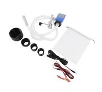 JDNH Ventilador de transferencia de carbón de cierre automático, flujo rápido de 3.2 GPM, batería de plan transportable de múltiples enlaces/ventilador de aceite recargable rápido de corriente directa