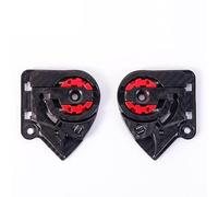 Jdon-Hats Un par Apto for FF320 Base de Lentes del Casco de la Motocicleta Adecuado for Ls2 FF353 / 358/328 / 396/370/397/323 Of562 Base de Visor de Casco (tamaño : For FF323/FF397)