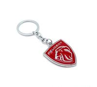 JDRDP Coche Llaveros para Peugeot 2008 II Active/2008 GT/2008 Active Business 2019-2024, Extraíbles Clip Llave Llaveros Coche para Hombre y Mujer Accesorios,C