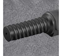 JDUYHS 2 Piezas Puños de Moto para Honda Rebel CMX300 CMX500 CMX 300 500, Moto Cubre Puños, Empuñaduras Manillar de Goma Antivibración Fundas Manillar Motocicleta Cómodas Y Antideslizantes,A Black