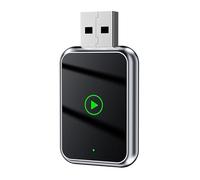 JDUYHS Adaptador Carplay Inalámbrico para Land Rover Range Rover/Sport/Velar, Adaptadores Inalámbricos Carplay 2 en 1 para Android, Plug and Play, Conexión Estable y Sin Retrasos,B Silver