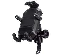 JDUYHS Soporte Movil Bicicleta para BMW K1300S K 1300 S K1300R K1200S K 1200 S K1200R, Universal Soporte Móvil Moto Soporte movil Moto Antivibración y Antirrobo Porta movil Moto Fácil instalación