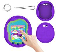 JDXFENG Funda de silicona para Tamagotchi Uni Virtual Pet Machine Funda protectora impermeable con cordón a prueba de golpes Funda protectora de piel antiarañazos para Tamagotchi Uni
