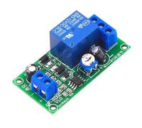JDXFENG NE555 Módulo de relé de retardo de tiempo Tablero de interruptor de relé temporizador 12V DC 0-60s ajustable