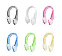 JDXun 6 Piezas Pinzas de Nariz para Natación, Clips de Nariz para Nadar, Nasales De Silicona para Nadar Reutilizable para Adultos Niños Principiantes Nadadores