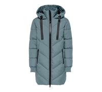 JdY Jdyskylar Padded Hood Jacket Otw Noos Abrigo Acolchado, Stormy Weather/Detail:Black, XS Mujeres
