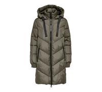 JDY Abrigo de invierno 'JDYSkylar' verde oscuro / negro L verde oscuro / negro