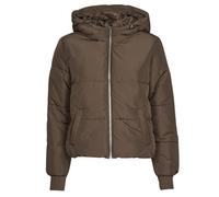 JDY Abrigo de plumas JDYNEWERICA SHORT HOOD JACKET OTW in Marrón EU S