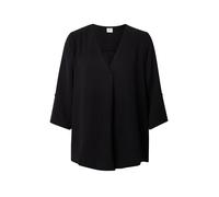 JDY Divya 3/4 Top Wvn Noos Camiseta, Schwarz, 40 para Mujer