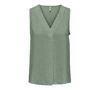 JDY Blusa Divya S/L Top WVN Noos para Mujer, Espuma del Mar, S