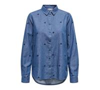 JDY Blusa 'JDYLOVE' azul denim S azul denim