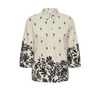 JDY Blusa 'JDYMaggie' crema / negro S crema / negro