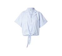 JDY Blusa 'JDYMIO' azul claro / blanco XL azul claro / blanco