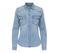 JDY Blusa 'JDYMoon' azul denim S azul denim
