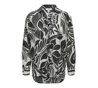 JDY Blusa 'JDYNoa' gris claro / negro S gris claro / negro