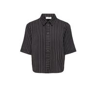 JDY Blusa 'JDYPOWER' chocolate / blanco S chocolate / blanco